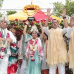 Chief Minister Rekha Gupta attends the inauguration of the Lord Jagannath Rath Yatra in Rohini, performs the sacred ‘Chhera Pahara’ ritual