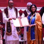 UP Governor Honours Delhi Gynaecologist Dr. Nishtha Bhardwaj with Gold Medal