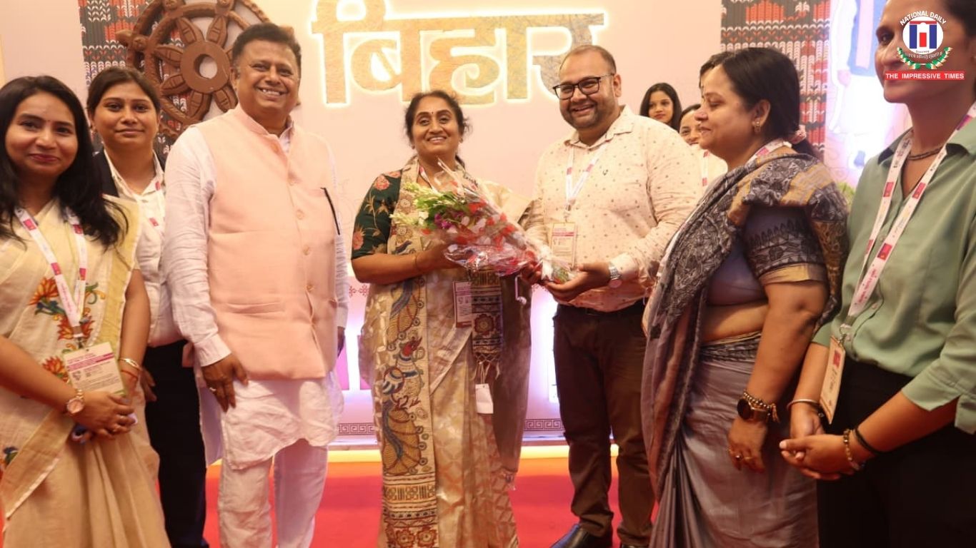 Bihar Pavilion Continues to Receive Appreciation at Bharat Tex 2026; Draws Huge Footfall on the Third Day