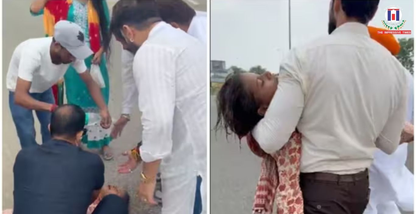 Chirag Paswan Stops Convoy to Help Injured Woman During Punjab Visit