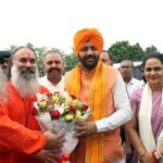 CM Nayab Saini Attends Almast Bapu Lal Badshah Ji Mela, Calls Service to Poor the Greatest Tribute
