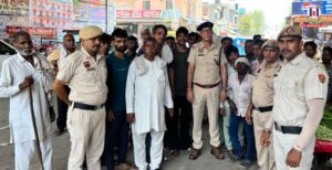 Palwal Police Conduct Door-to-Door Anti-Drug Awareness Drive in Bamnikheda Village