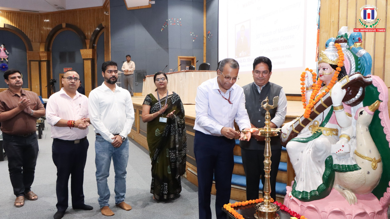 NPTI Inaugurates the 33rd Batch of Three-Week Mandatory Foundation Training Programme