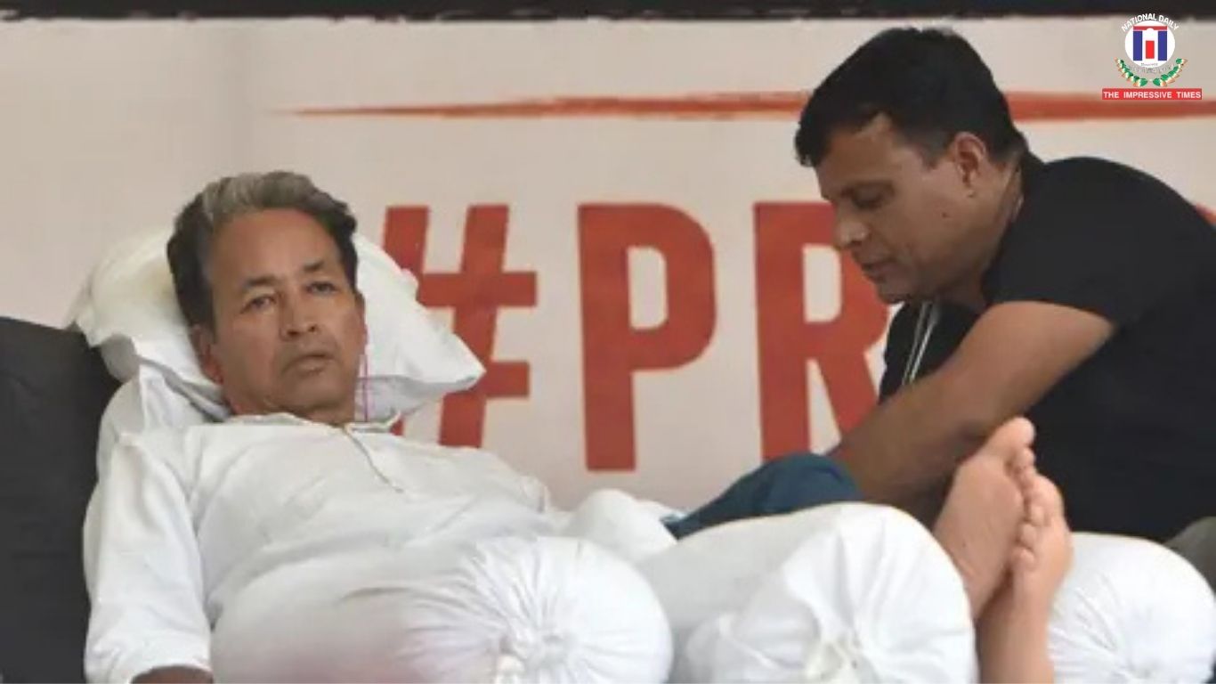 Sonam Wangchuk Continues Indefinite Fast as Political Debate Intensifies Over Ladakh Demands