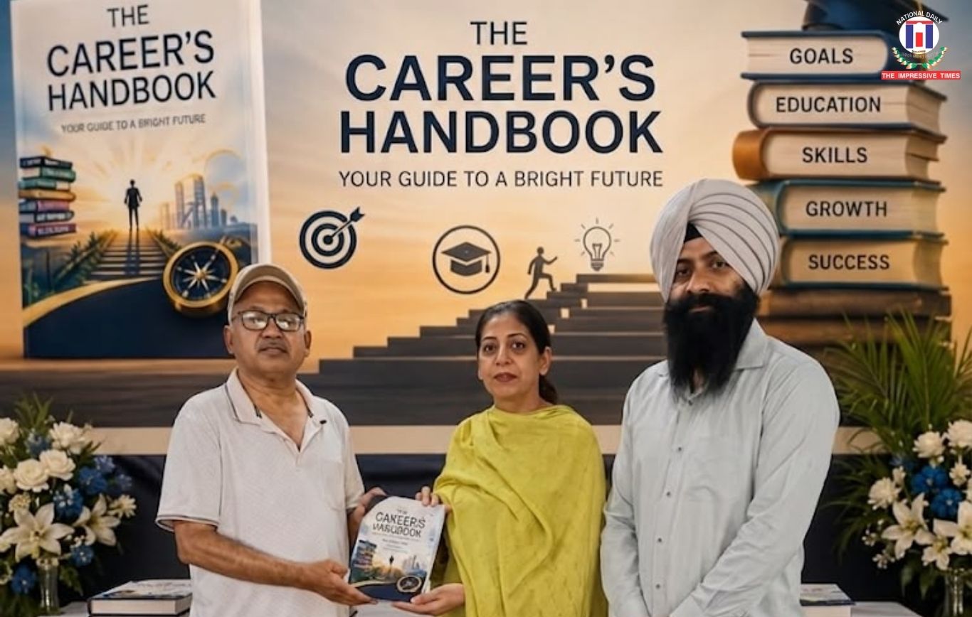 Principal Hemalata Kapoor Releases Dr. Vijay Garg’s Book Career Handbook
