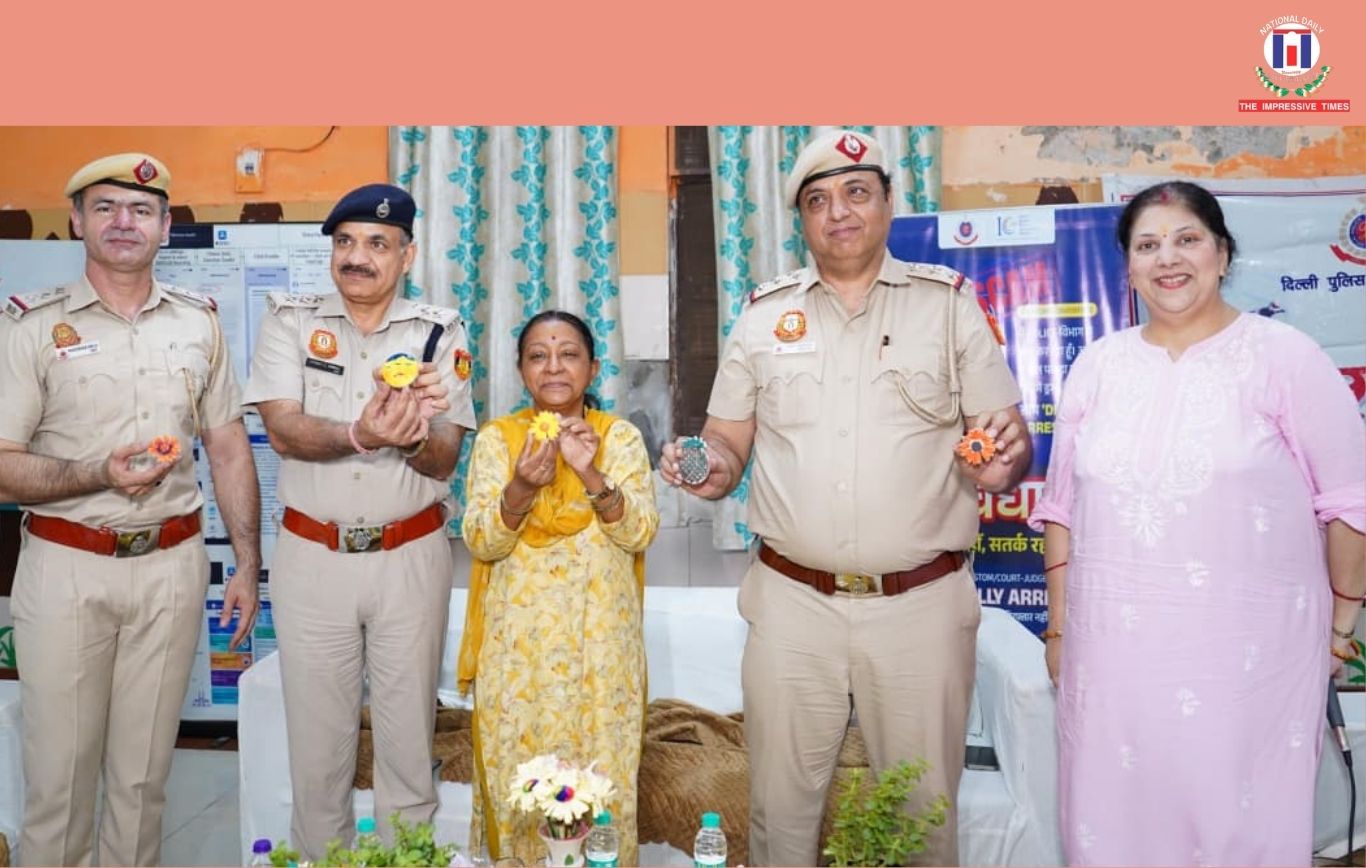 West District Police Organises Child Welfare and Safety Programme at Nirmal Chhaya, Tihar