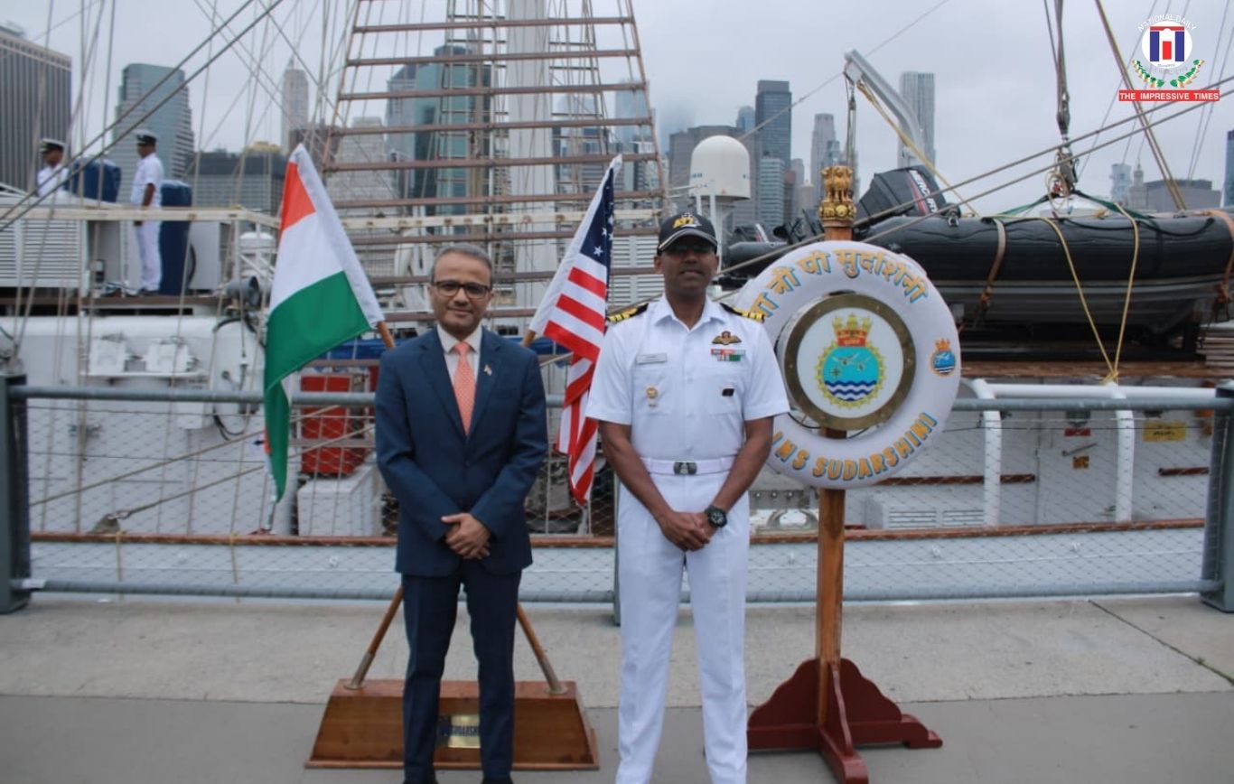 INS Sudarshini Concludes Successful New York Port Call Under Lokayan 26 Mission