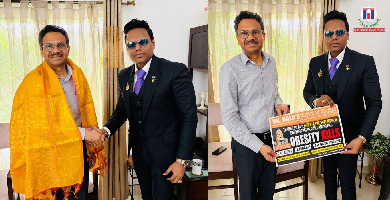 Haryana Chief Secretary Anurag Rastogi Backs Dr. Bala’s Nationwide Obesity Prevention Campaign