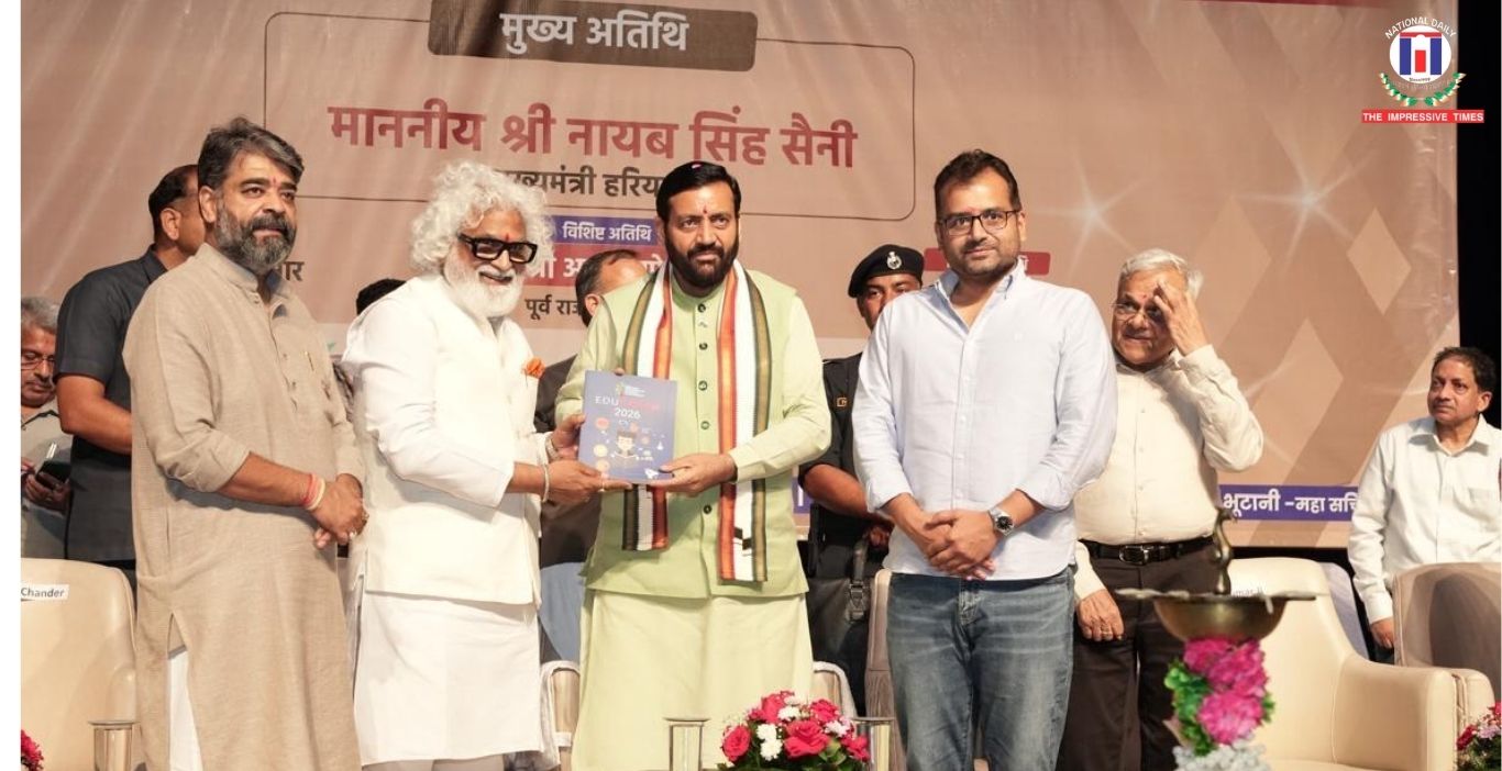 No Talent Should Be Held Back by Lack of Resources, Says Haryana CM Nayab Singh Saini at ‘Utkrisht Shiksha Puraskar 2026’