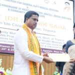 Tripura CM Manik Saha Presents Appointment Letters to 42 GDMOs, Stresses Health Sector Expansion
