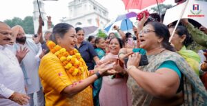 Delhi Laxmi Yojana Draws Massive Response; Women Welcome CM Rekha Gupta at Delhi Assembly