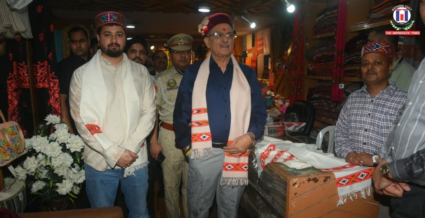 Governor Kavinder Gupta Promotes Local Handlooms on National Handloom Day, Urges Citizens to Support Artisans