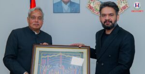 India-Nepal ties in focus as envoy Naveen Srivastava meets PM Balen Shah