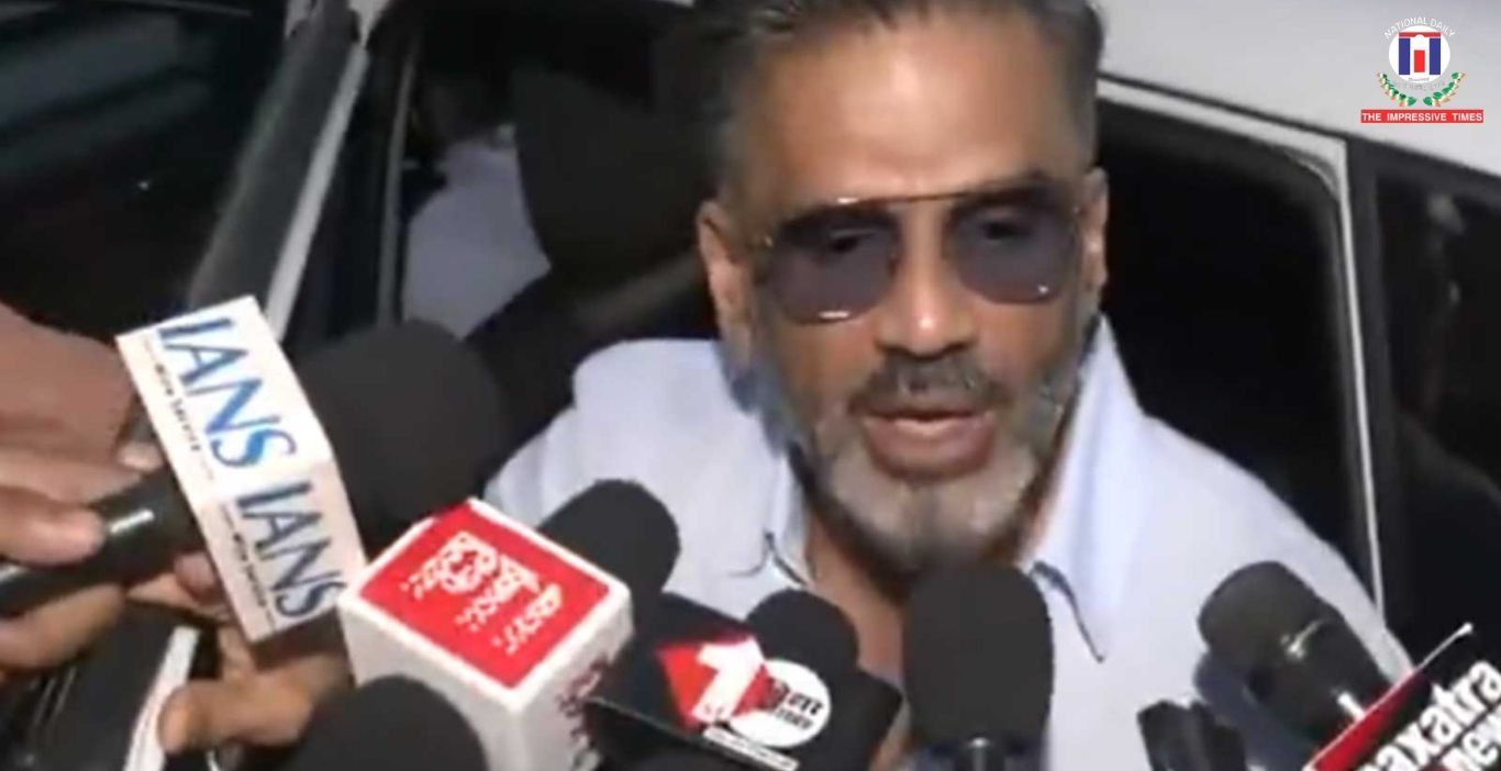 Suniel Shetty Meets Bihar CM Samrat Choudhary Over Upcoming Film Shoot in Patna