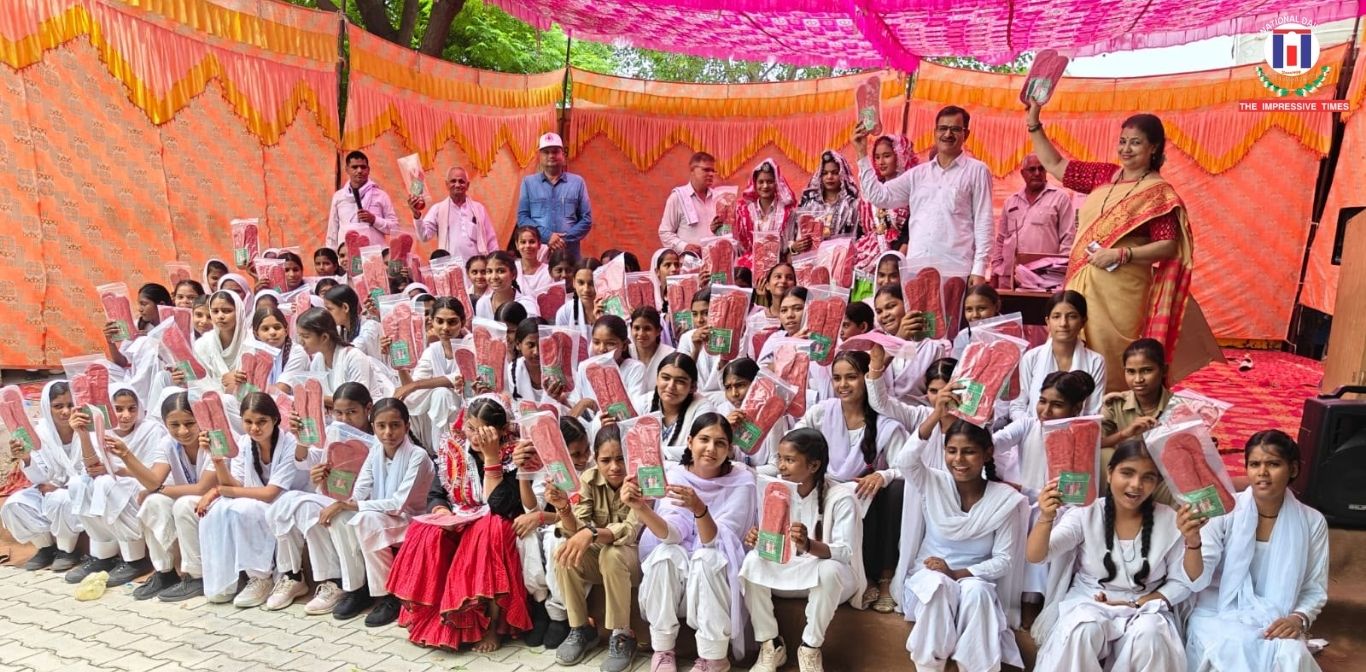 Menstrual Hygiene Takes Centre Stage at Independence Day Programme in Bahin