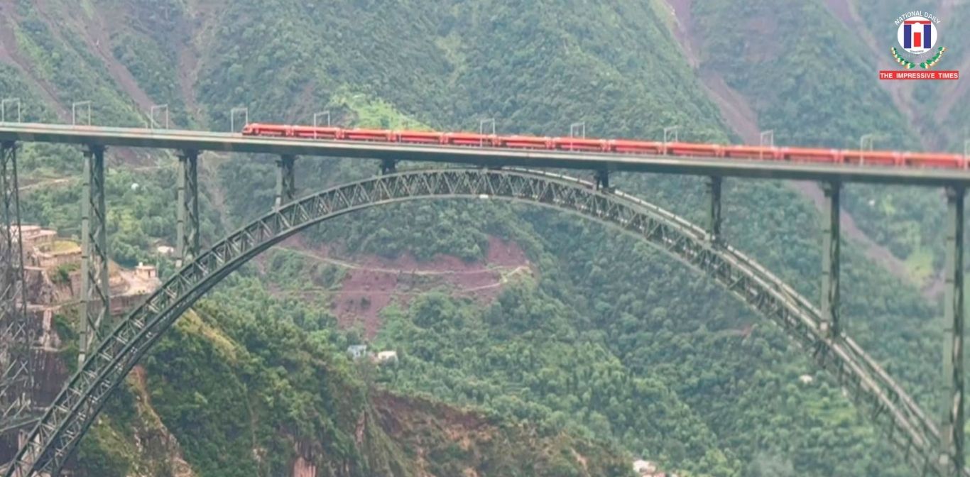 Katra-Banihal Rail Route Cleared for Trains at 100 kmph