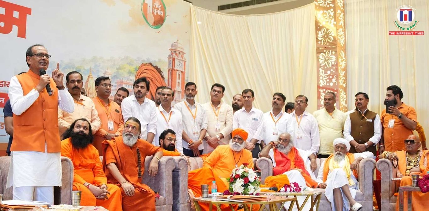 Shivraj Chouhan Urges Saints to Build Support for One Nation, One Election