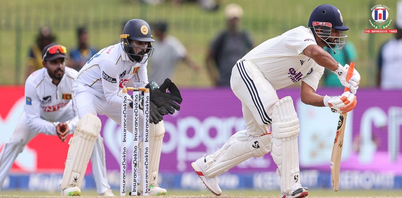 Rishabh Pant, Dhruv Jurel Lift India to 419/6 at Lunch Against Sri Lanka