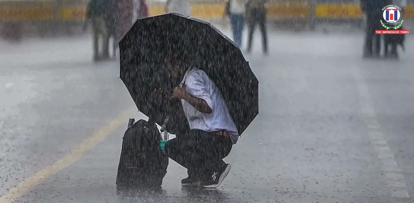Delhi Faces Severe Weather as IMD Issues Red Warning for Heavy Rain and Thunderstorms