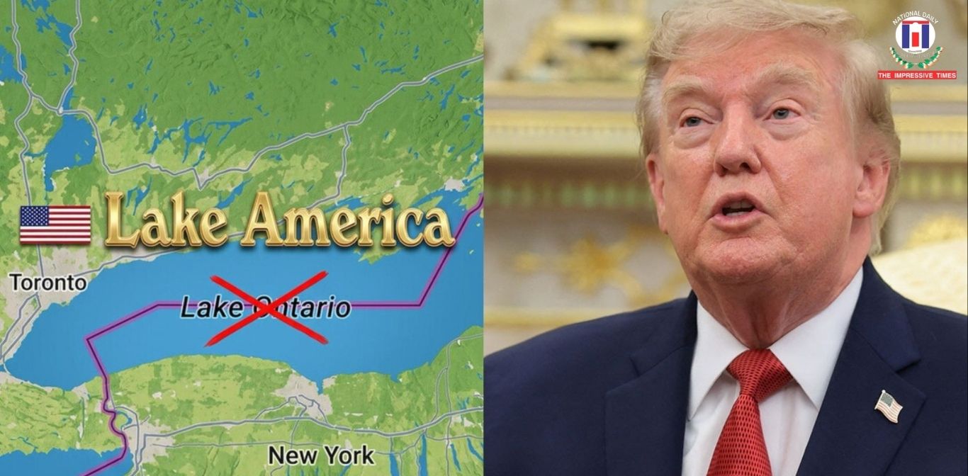 Trump Suggests ‘Lake America’ Name for Lake Ontario as US-Canada Trade Tensions Escalate
