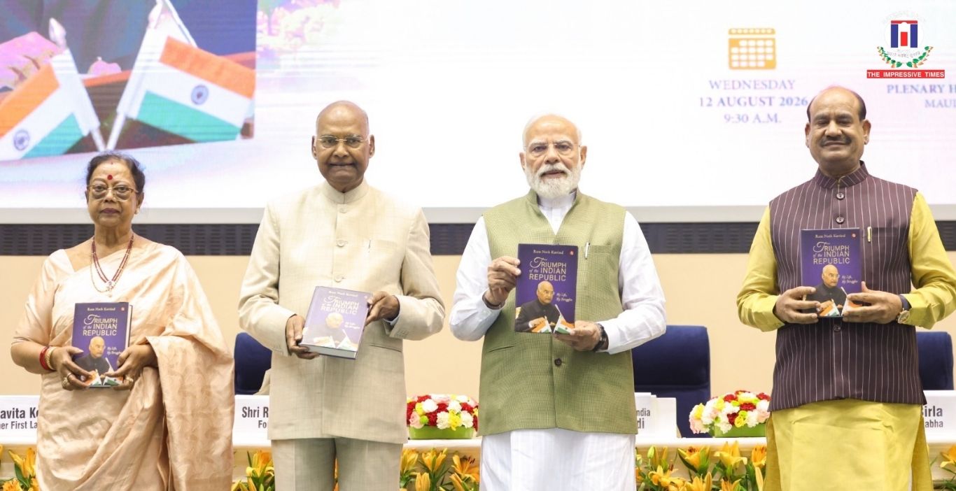 PM Modi Releases Ram Nath Kovind’s Autobiography ‘Triumph of the Indian Republic’