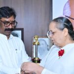 Jharkhand CM Hemant Soren Receives Rakhi Wishes from Brahma Kumaris Ahead of Raksha Bandhan