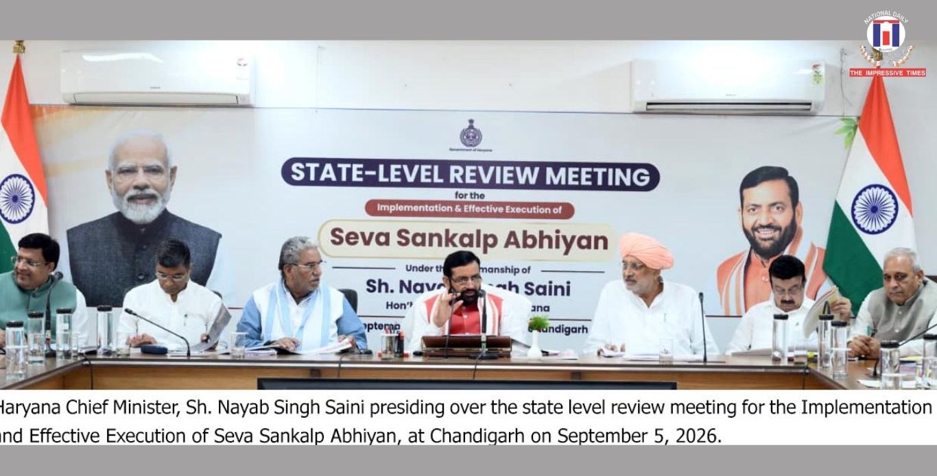 ‘Seva Sankalp Abhiyan’ Will Take Prime Minister Narendra Modi’s 25 Years of Service and Good Governance to the Masses: CM Nayab Singh Saini