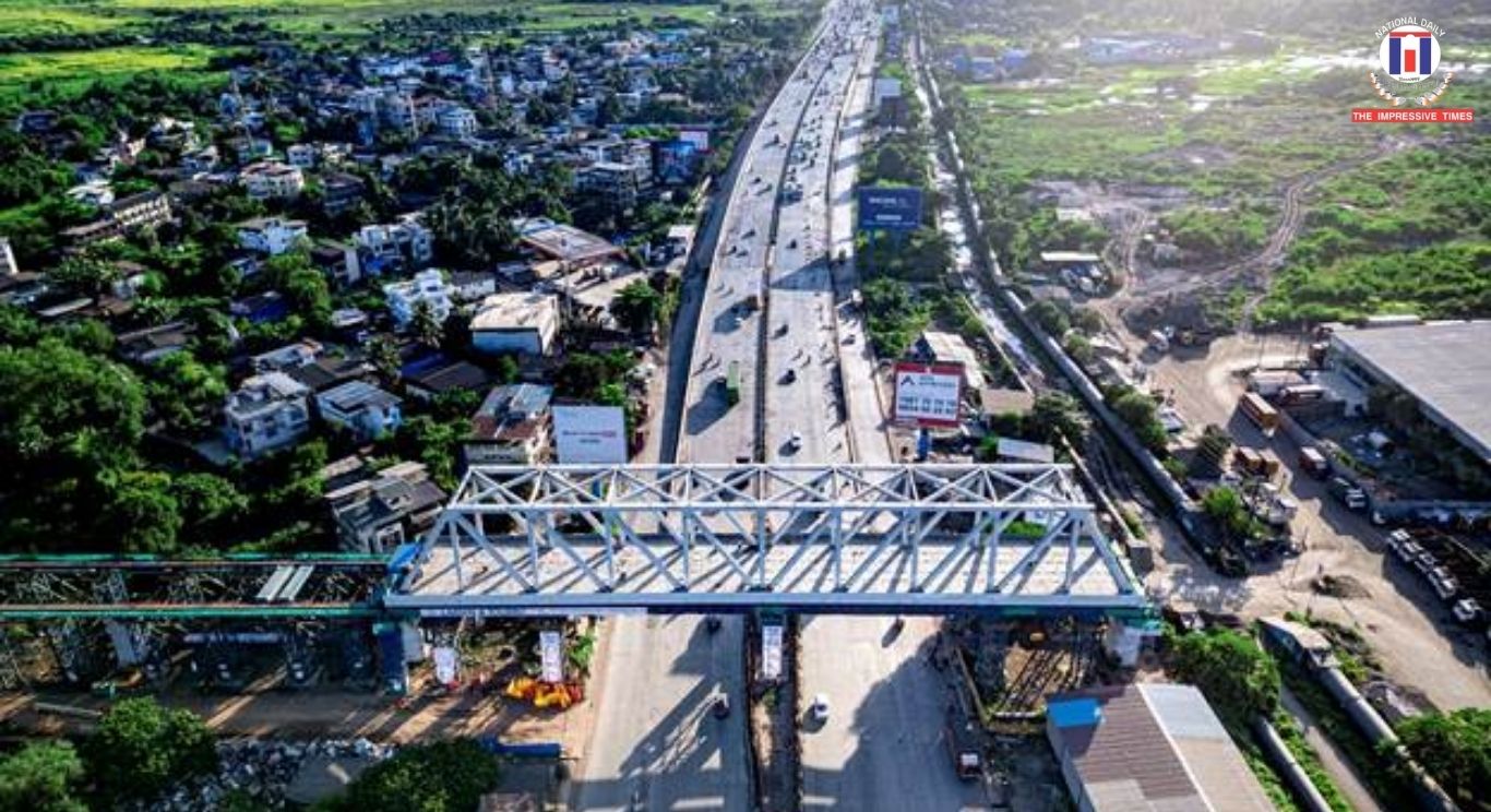 First Steel Bridge for Mumbai–Ahmedabad Bullet Train Project launched in Maharashtra