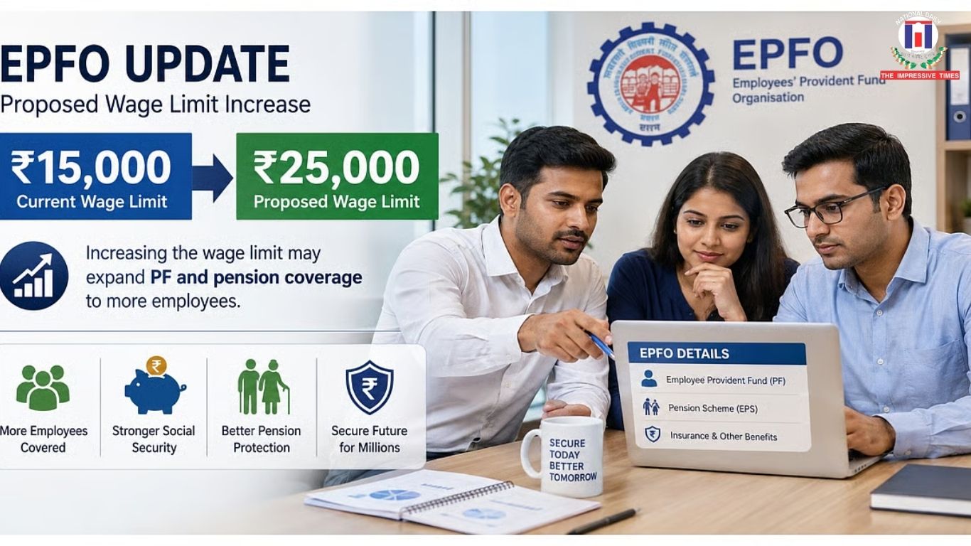 Cabinet Raises EPFO Wage Ceiling from ₹15,000 to ₹25,000, 51 Lakh More Workers to Benefit