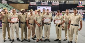 391 Delhi Police Personnel Donate Blood at Mega Drive at Thyagaraj Stadium