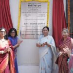 CM Rekha Gupta interacts with students at Maitreyi College’s ‘Yuva Manthan: Tradition and Progress’ programme during Diamond Jubilee celebrations