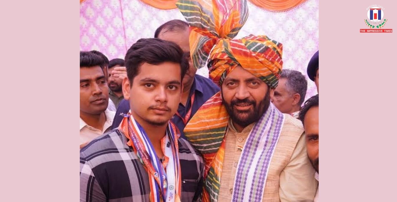 Haryana CM Nayab Singh Saini Honours VIS Student Rishabh Pal for World Powerlifting Championship Selection