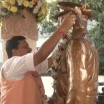 Nitin Nabin Returns to Gyan Niketan on Teachers’ Day, Unveils Statue of Acharya Kishore Kunal