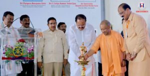 The new generation should be global and also connected to its roots; India should be in their hearts: CM Yogi