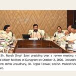CM Reviews Development Works in Gurugram, Gives Directions to Officials