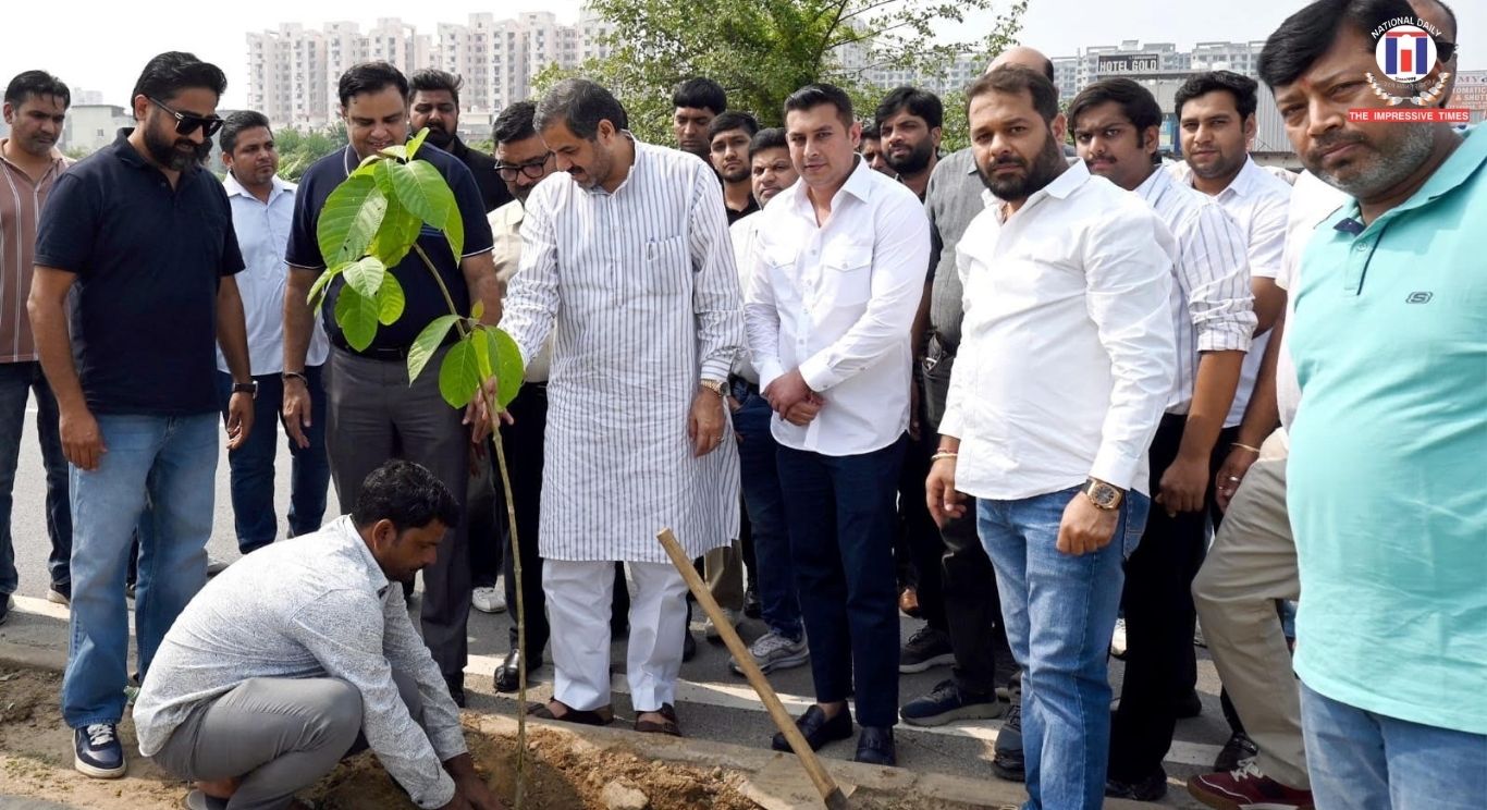“Planting Trees Is Essential to Keeping the Environment Clean,” Says Senior BJP Leader Ajay Gaur