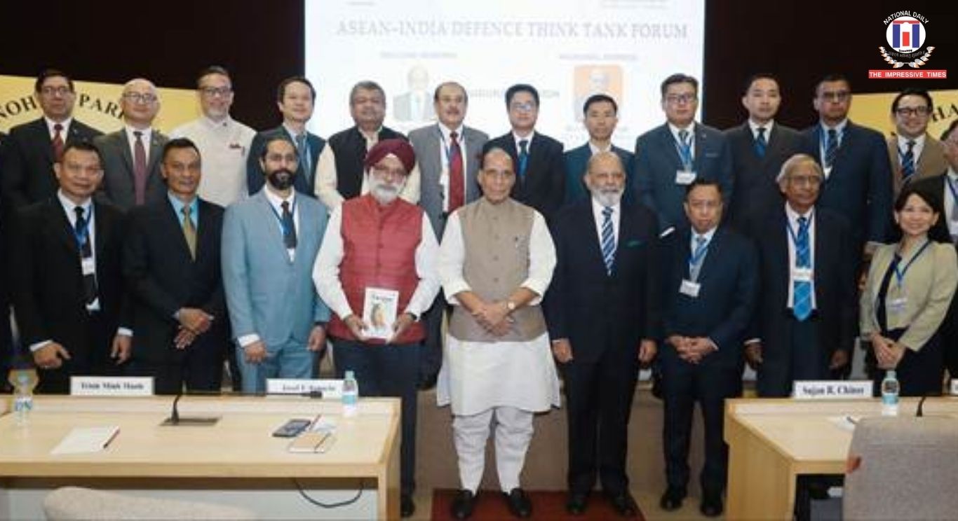 Rajnath Singh Calls for Open and Inclusive Indo-Pacific at First ASEAN–India Defence Think Tank Forum