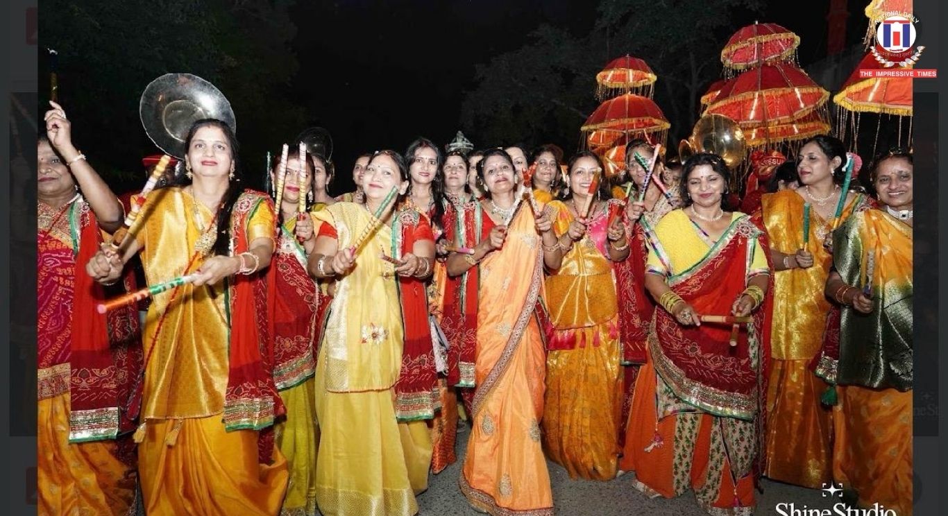 Agrasen Samaj’s Grand Shobha Yatra Passes Through Four Sectors in Faridabad