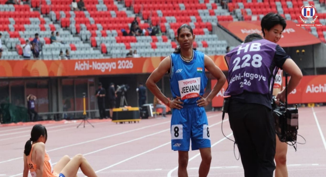 Deepthi Jeevanji Wins Gold at Asian Para Games, Sets Games Record in Women’s 400m T20