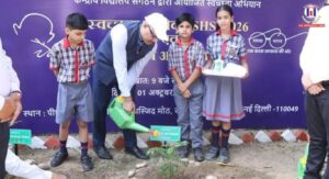 School Education Department Leads Swachhata Drive at PM SHRI School in Delhi