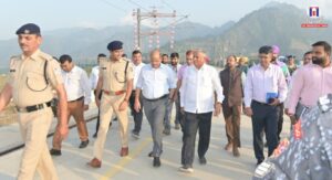 Railway Minister V Somanna Inspects Chenab and Anji Bridges in Jammu