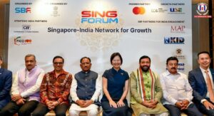 CM Nayab Singh Saini Presents Haryana as the Best Investment Destination During Fireside Chat at SING Forum in Singapore