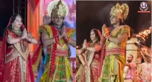 Gaurav Khanna Wins Fans’ Hearts as Lord Rama at Agra’s Janakpuri Mahotsav