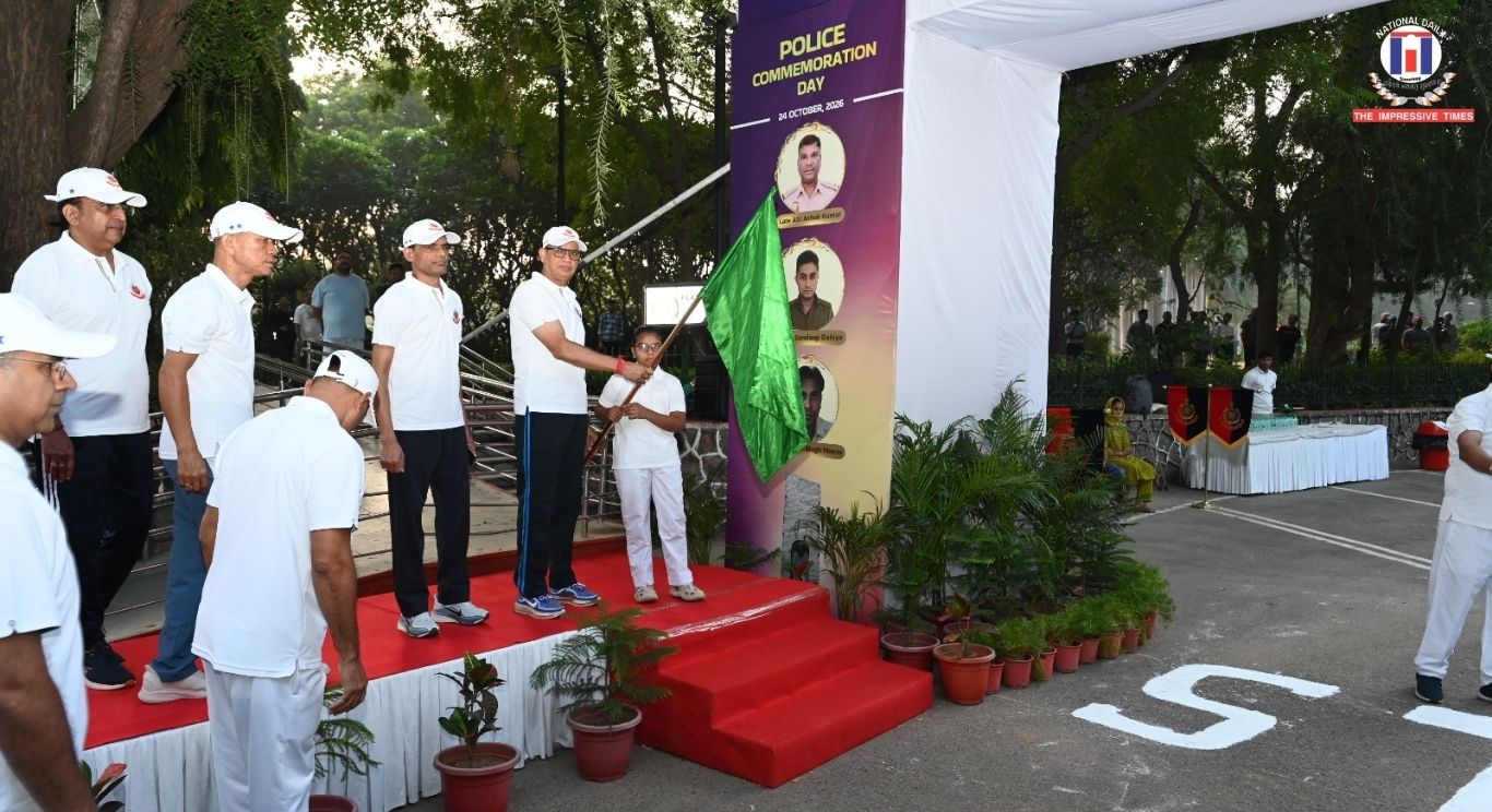 Delhi Police Honours Martyrs at National Police Memorial