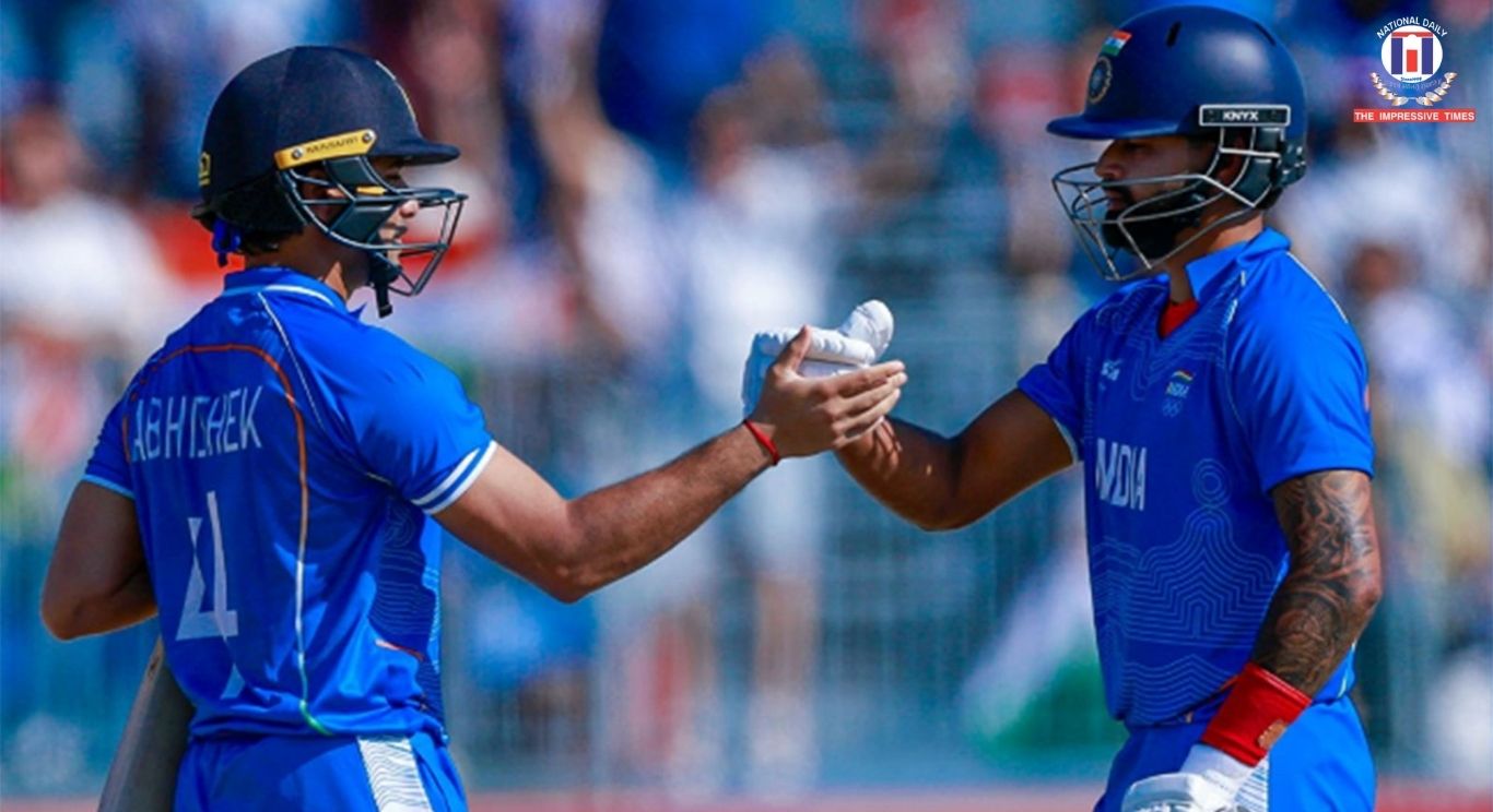 Asian Games 2026: Abhishek, Tilak Fifties Power India to 211/6 Against Pakistan in Gold Medal Final