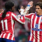 UEFA Champions League: 10-men United fall 2-0 to Atleti; Viking hold Bayern to 3-3 draw ANI | Updated: Oct 14, 2026 09:08 IST Madrid [Spain], October 14 (ANI): Manchester United’s 2026/27 season is turning out to be a disaster after the club showed promise following Michael Carrick taking the helm of the club in January, as it faced another loss on Tuesday (local time). In its first away fixture for this season’s UEFA Champions League at the Estadio Metropolitano stadium, the Red Devils were handed a 2-0 defeat by Atletico Madrid, causing the club more misery as it also struggles domestically. Pablo Barrios scored inside the opening minute for Atletico before substitute Ademola Lookman sealed the victory late in the second half. Barrios capitalised on an early lapse in Manchester United’s defence to put Atletico ahead within the first 60 seconds of the match. Despite the initial shock of conceding so early, United pushed for an equaliser, with Bryan Mbeumo leading the attack on most occasions without any significant result. The hosts controlled much of the first half with their high-intensity pressing and possession. Alejandro Grimaldo came close to extending the lead with a free kick that struck the woodwork. Manchester United looked to respond after the break but struggled to create any clear chances against Atletico’s defence. Bruno Fernandes came close to equalising in the 70th minute, rattling the crossbar with an effort from distance. ‹› United’s task became more difficult in the 74th minute when defender Leny Yoro received a red card over a reckless challenge on Jonathan David. Atletico made their numerical advantage count five minutes later. Lookman, who had come on as a substitute, reacted quickest after goalkeeper Senne Lammens parried Jonathan David’s initial shot and found the back of the net in the 79th minute to seal the victory. Both teams have now recorded one win and one defeat in the opening stages of the Champions League league phase. Elsewhere, Norwegian side Viking FK held Bayern Munich to a dramatic 3-3 draw in the league phase. Viking mounted a late comeback to earn a draw after Bayern had overturned a two-goal deficit. At the Viking Stadion in Stavanger, Norwegian side Viking FK held Bayern Munich to a 3-3 draw, scoring a dramatic late equaliser after the German side had overturned a two-goal deficit. Gianni Stensness gave Viking an early lead in the second minute with a header from a corner before Peter Christiansen doubled their advantage in the 38th minute. Bayern responded after the break, with Harry Kane scoring twice in the 54th and 60th minutes to level the score. Luis Diaz put the visitors ahead in the 71st minute. However, Bayern were reduced to 10 men three minutes later after Michael Olise received his second yellow card. Viking capitalised on the advantage as Herman Haugen scored in the 90th minute to secure a 3-3 draw. With one win and one draw, Bayern are placed fourth with four points, while Viking are 26th with a draw and a loss. (ANI)