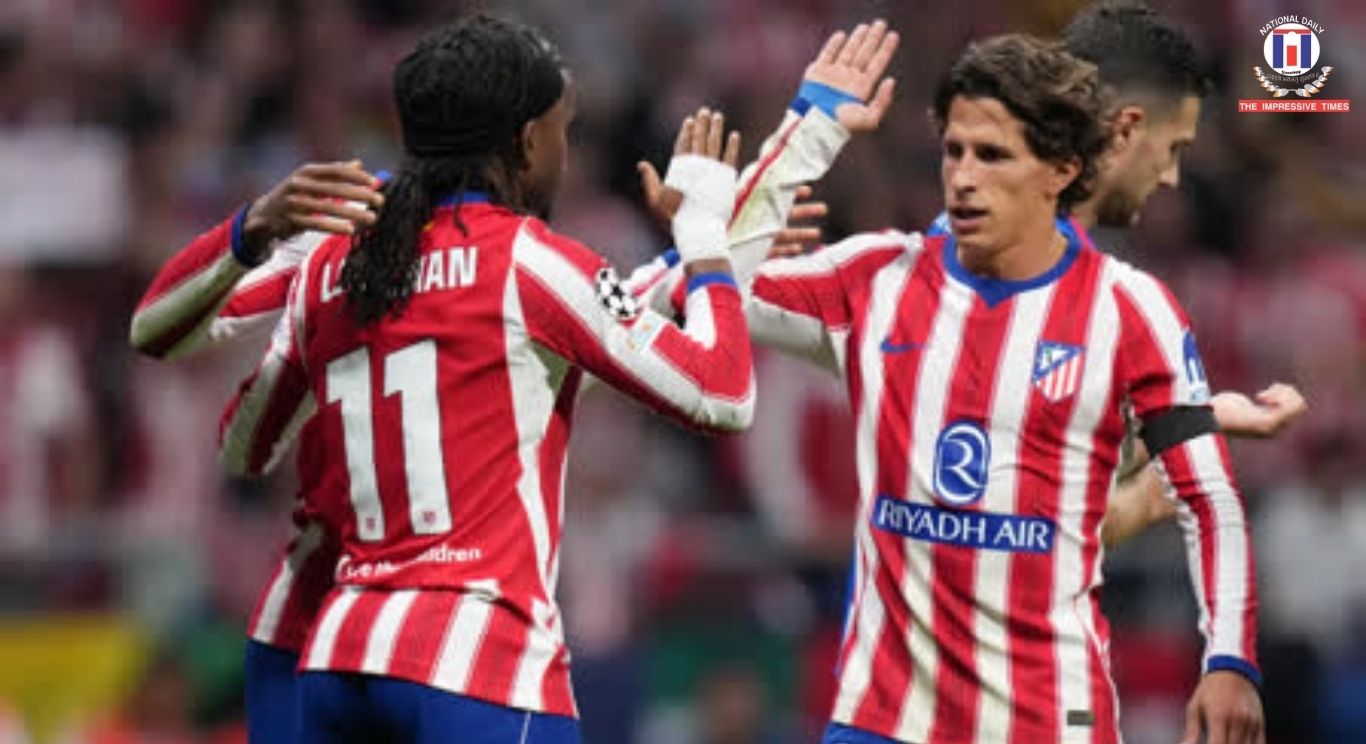 UEFA Champions League: 10-men United fall 2-0 to Atleti; Viking hold Bayern to 3-3 draw ANI | Updated: Oct 14, 2026 09:08 IST Madrid [Spain], October 14 (ANI): Manchester United’s 2026/27 season is turning out to be a disaster after the club showed promise following Michael Carrick taking the helm of the club in January, as it faced another loss on Tuesday (local time). In its first away fixture for this season’s UEFA Champions League at the Estadio Metropolitano stadium, the Red Devils were handed a 2-0 defeat by Atletico Madrid, causing the club more misery as it also struggles domestically. Pablo Barrios scored inside the opening minute for Atletico before substitute Ademola Lookman sealed the victory late in the second half. Barrios capitalised on an early lapse in Manchester United’s defence to put Atletico ahead within the first 60 seconds of the match. Despite the initial shock of conceding so early, United pushed for an equaliser, with Bryan Mbeumo leading the attack on most occasions without any significant result. The hosts controlled much of the first half with their high-intensity pressing and possession. Alejandro Grimaldo came close to extending the lead with a free kick that struck the woodwork. Manchester United looked to respond after the break but struggled to create any clear chances against Atletico’s defence. Bruno Fernandes came close to equalising in the 70th minute, rattling the crossbar with an effort from distance. ‹› United’s task became more difficult in the 74th minute when defender Leny Yoro received a red card over a reckless challenge on Jonathan David. Atletico made their numerical advantage count five minutes later. Lookman, who had come on as a substitute, reacted quickest after goalkeeper Senne Lammens parried Jonathan David’s initial shot and found the back of the net in the 79th minute to seal the victory. Both teams have now recorded one win and one defeat in the opening stages of the Champions League league phase. Elsewhere, Norwegian side Viking FK held Bayern Munich to a dramatic 3-3 draw in the league phase. Viking mounted a late comeback to earn a draw after Bayern had overturned a two-goal deficit. At the Viking Stadion in Stavanger, Norwegian side Viking FK held Bayern Munich to a 3-3 draw, scoring a dramatic late equaliser after the German side had overturned a two-goal deficit. Gianni Stensness gave Viking an early lead in the second minute with a header from a corner before Peter Christiansen doubled their advantage in the 38th minute. Bayern responded after the break, with Harry Kane scoring twice in the 54th and 60th minutes to level the score. Luis Diaz put the visitors ahead in the 71st minute. However, Bayern were reduced to 10 men three minutes later after Michael Olise received his second yellow card. Viking capitalised on the advantage as Herman Haugen scored in the 90th minute to secure a 3-3 draw. With one win and one draw, Bayern are placed fourth with four points, while Viking are 26th with a draw and a loss. (ANI)