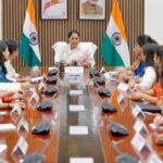 CM Rekha Gupta interacted with female student representatives from various colleges, directs necessary steps to address women’s safety concerns and college-related issues
